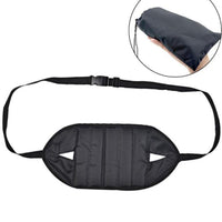 HKM-907795 Adjustable Foot Hammock for Office and Travel, Blood Circulation and Fatigue Relief Tool, Oxford Fabric, Portable Design