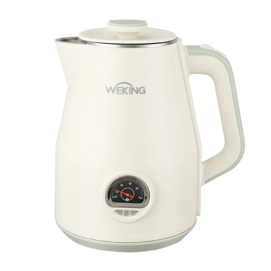 KTX-907859 Modern Stainless Steel Electric Kettle - 1.8L Capacity, 1500W Power for Quick Water Boiling