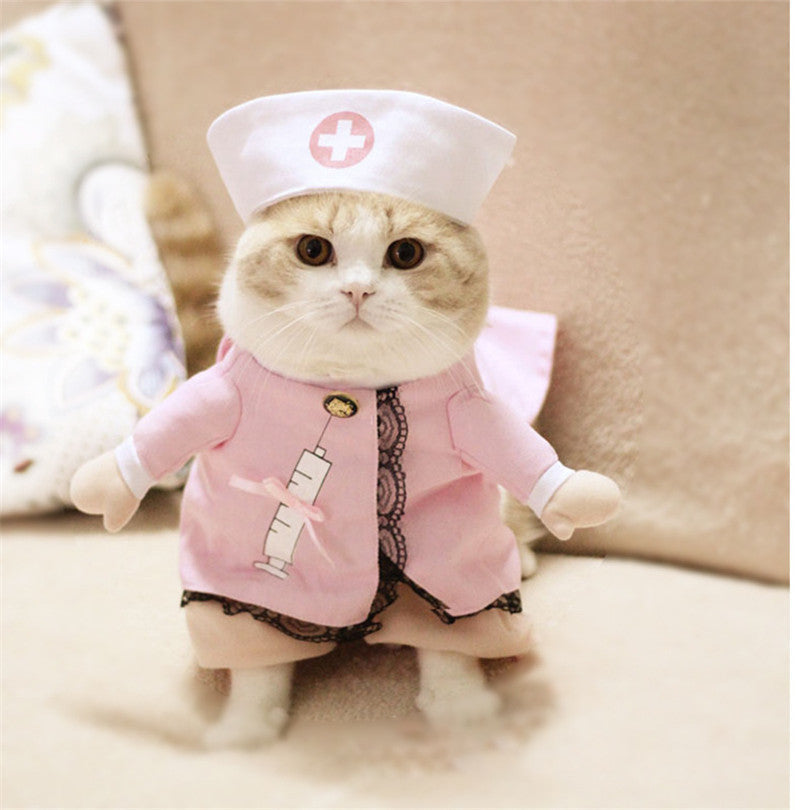 HKM-907859 Police-Inspired Pet Costume for Dogs, Casual and Stylish, Multiple Sizes Available