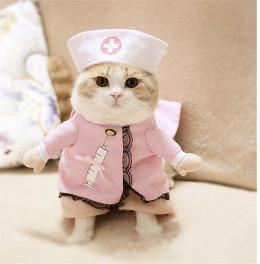 HKM-907859 Police-Inspired Pet Costume for Dogs, Casual and Stylish, Multiple Sizes Available