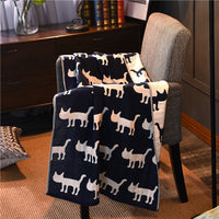 HKM-908051 Cartoon Dog Quick-Drying Bath Towel in Flower Colors - Soft Superfine Fiber, 70x140cm