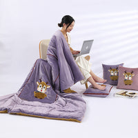 HKM-908051 Multifunctional Folding Back Seat Cushion with Cartoon Anime Design
