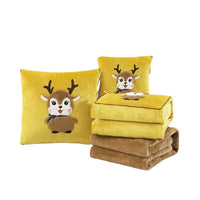 HKM-908051 Multifunctional Folding Back Seat Cushion with Cartoon Anime Design