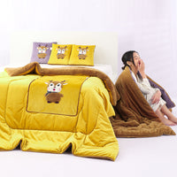 HKM-908051 Multifunctional Folding Back Seat Cushion with Cartoon Anime Design
