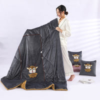 HKM-908051 Multifunctional Folding Back Seat Cushion with Cartoon Anime Design