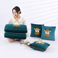 HKM-908051 Multifunctional Folding Back Seat Cushion with Cartoon Anime Design