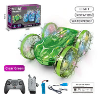 HKM-908243 Amphibious Remote Control Stunt Car with Gesture Control and Waterproof Features, 5 Channels, 2.4GHz, Indoor/Outdoor Use