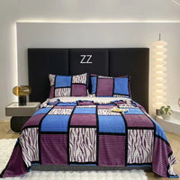 HKM-908243 Lightweight Flannel Blanket for All Seasons - Various Patterns and Sizes Available