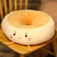 HKM-908371 Plush Floor Chair Cushion for Home and Office - Nordic Style Tatami Pudding Cushion, 38*38*14cm