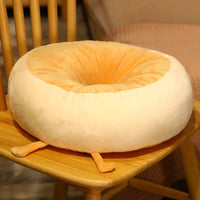 HKM-908371 Plush Floor Chair Cushion for Home and Office - Nordic Style Tatami Pudding Cushion, 38*38*14cm