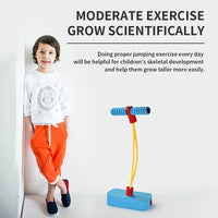 HKM-908499 Bounce Sense Pogo Stick Jumper for Kids - Outdoor Foam Frog Jumping Toy, Ages 6+