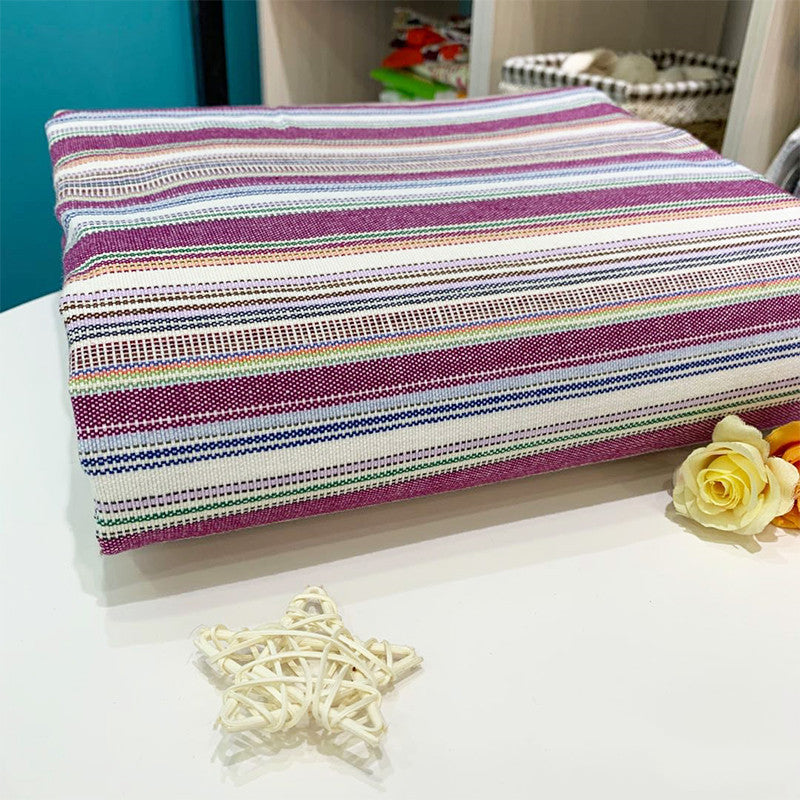 HKM-908563 Combed Cotton Extra-Thick Striped Bed Linen Sets for 1.5m and 1.8m Beds in Multiple Colors