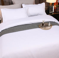 HKM-908563 Geometric Pattern Flower Bedding Set with Quilt Cover and Pillowcases, Multiple Sizes Available