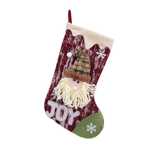 HKM-908691 Knitted Fabric Doll Gift Bag in Various Styles and Colors for Holiday Gifting