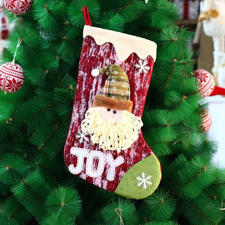 HKM-908691 Knitted Fabric Doll Gift Bag in Various Styles and Colors for Holiday Gifting