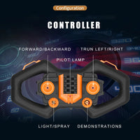 HKM-908819 Remote Control Spray RC Racing Car with Drift Capability for Indoor and Outdoor Play - YD898-MJ1850 Model