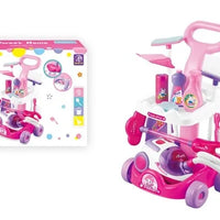 HKM-909075 3-in-1 Toddler Pretend Play Vacuum Cleaning Set for Kids Ages 2-13