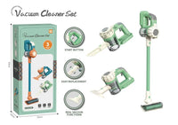 HKM-909075 3-in-1 Toddler Pretend Play Vacuum Cleaning Set for Kids Ages 2-13