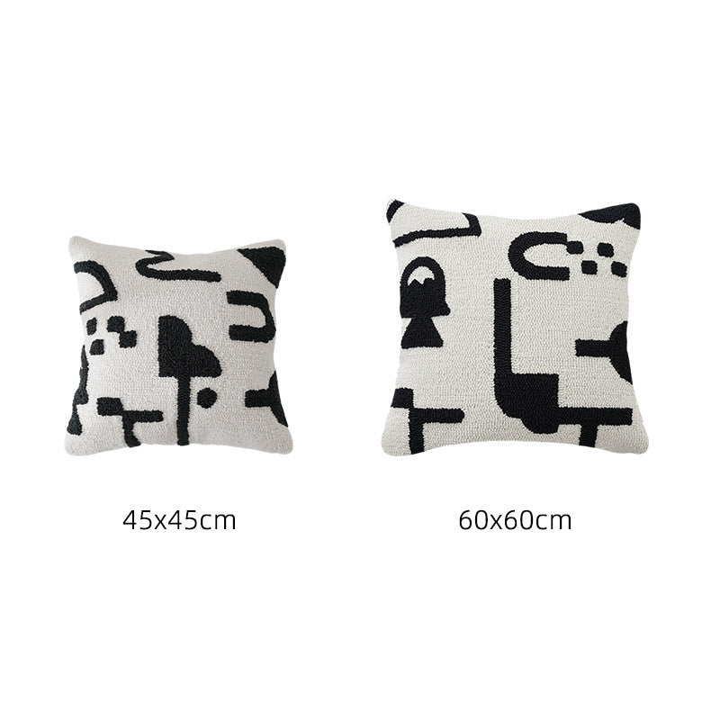 HKM-909203 Velvet Pillow Covers in Modern Simplicity - Available in 45x45cm and 60x60cm Sizes