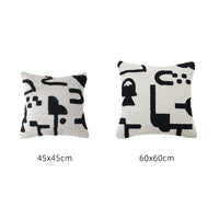 HKM-909203 Velvet Pillow Covers in Modern Simplicity - Available in 45x45cm and 60x60cm Sizes