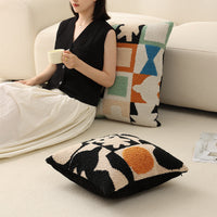 HKM-909203 Velvet Pillow Covers in Modern Simplicity - Available in 45x45cm and 60x60cm Sizes
