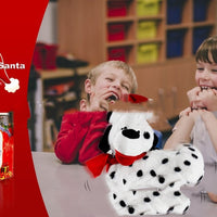 HKM-909523 Dancing Christmas Dog Toy with Singing and Twisting Features in Plastic and Cloth