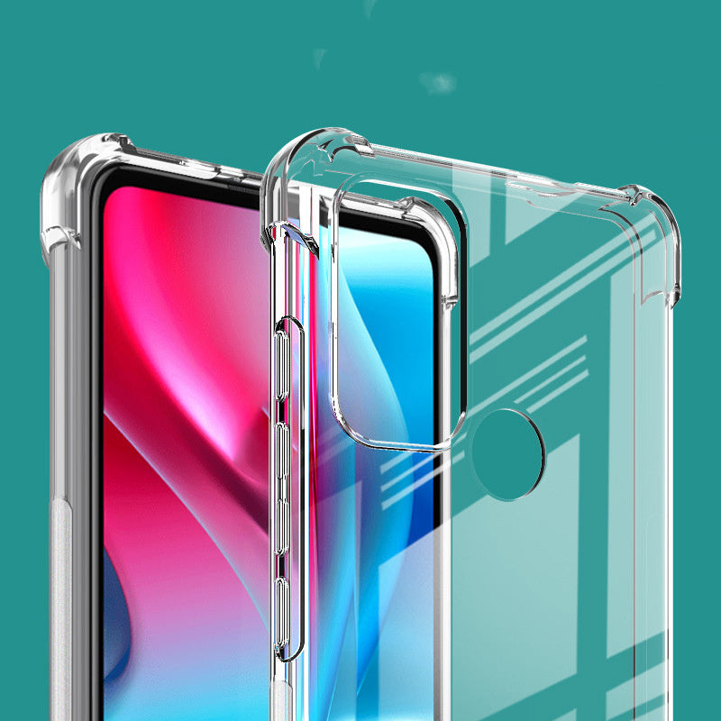 HKM-909651 All-in-One Soft TPU Airbag Protective Case for Motorola Moto G60s