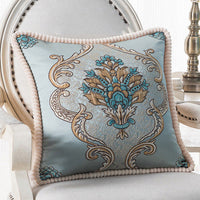 HKM-909779 European Style Jacquard Cushion Cover - 48x48cm Pillowcase