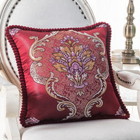 HKM-909779 European Style Jacquard Cushion Cover - 48x48cm Pillowcase