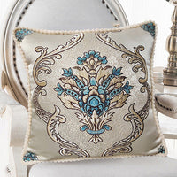 HKM-909779 European Style Jacquard Cushion Cover - 48x48cm Pillowcase