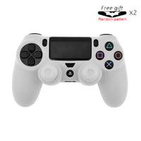HKM-910419 Silicone Protective Cover for PS4 Controllers - Pure Color Camouflage Design