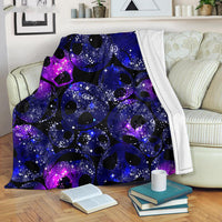 HKM-910867 Double Thicker Cartoon Flannel Square Blanket 150x200 cm