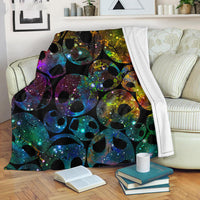 HKM-910867 Double Thicker Cartoon Flannel Square Blanket 150x200 cm