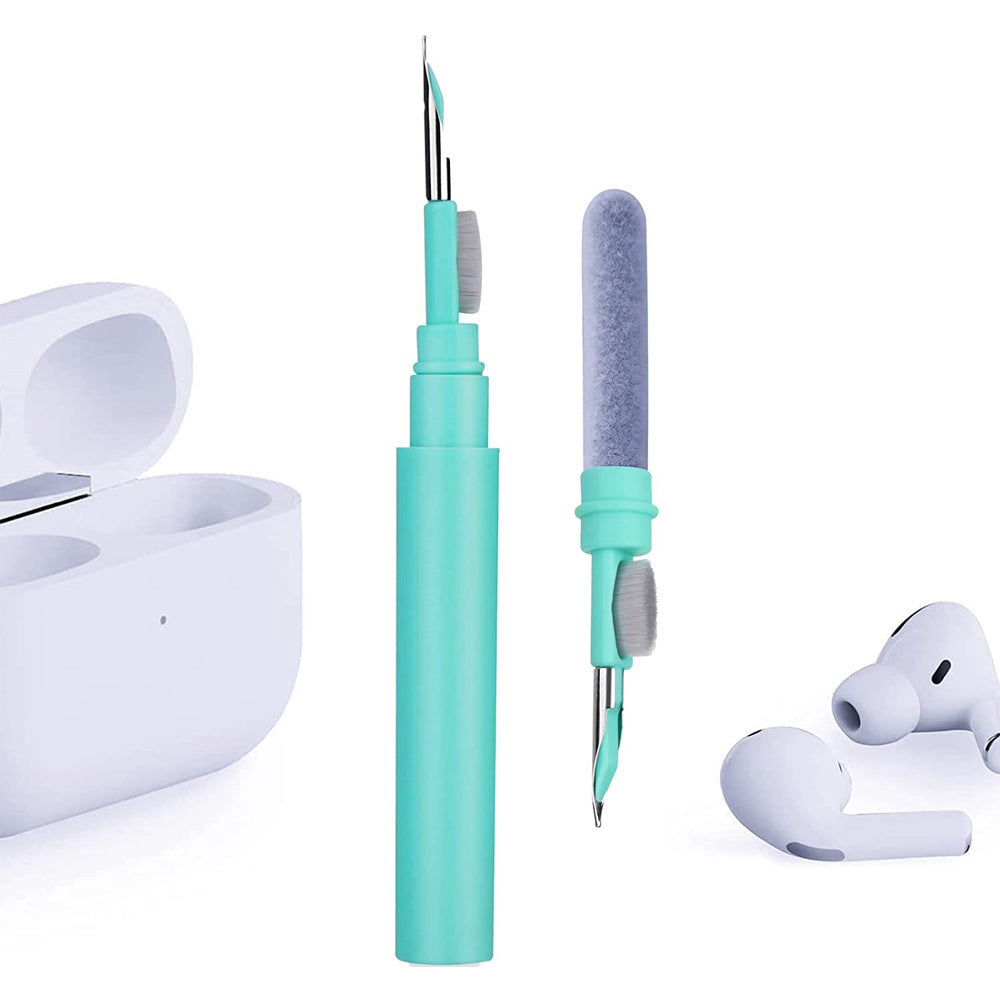 HKM-911059 Bluetooth Earbuds Cleaning Pen in Multiple Colors with Fiber and Flocking Materials