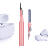 HKM-911059 Bluetooth Earbuds Cleaning Pen in Multiple Colors with Fiber and Flocking Materials
