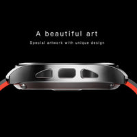 HKM-911059 Bluetooth Heart Rate Monitor Smartwatch with Touchscreen Display and Silicone Wristband