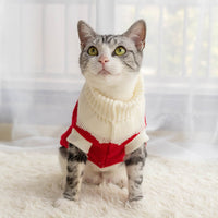 HKM-911123 Colorful Cotton Knitted Winter Clothes for Puppies and Cats - Anti-Hair Fall, Warm & Comfortable Design