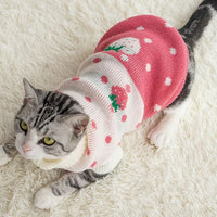 HKM-911123 Colorful Cotton Knitted Winter Clothes for Puppies and Cats - Anti-Hair Fall, Warm & Comfortable Design