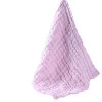HKM-911123 Cotton Washed Gauze Baby Towel - Hypoallergenic, Eco-Friendly, Soft & Absorbent (28x28cm)