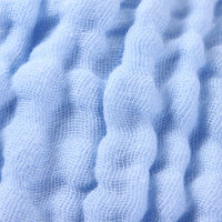 HKM-911123 Cotton Washed Gauze Baby Towel - Hypoallergenic, Eco-Friendly, Soft & Absorbent (28x28cm)