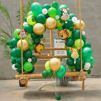 HKM-911123 Forest Animal Theme Balloon Set for Children's Birthday Parties and Celebrations