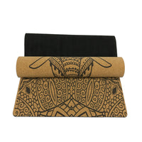 HKM-911379 Natural Rubber Yoga Mat - 3.5mm Thickness, Available in 173*61cm and 183*61cm Sizes