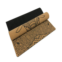 HKM-911379 Natural Rubber Yoga Mat - 3.5mm Thickness, Available in 173*61cm and 183*61cm Sizes