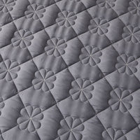 HKM-911507 Brushed Cotton Fitted Sheet with Dust Protection in Elegant Floral Designs