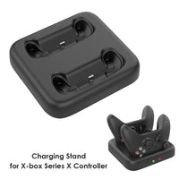 HKM-911571 Dual Wireless Controller Charger for Xbox Series S/X - Type-C Compatibility, ABS Material
