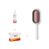 HKM-911635 Pet Grooming Dematting Brush with Cleaning Comb and Accessories for Dogs and Cats