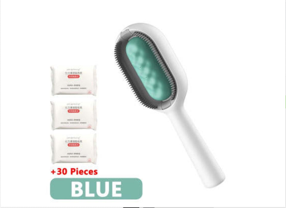 HKM-911635 Pet Grooming Dematting Brush with Cleaning Comb and Accessories for Dogs and Cats