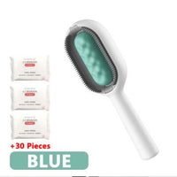 HKM-911635 Pet Grooming Dematting Brush with Cleaning Comb and Accessories for Dogs and Cats