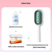 HKM-911635 Pet Grooming Dematting Brush with Cleaning Comb and Accessories for Dogs and Cats