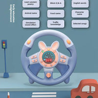 HKM-911699 360-Degree Rotating Baby Steering Wheel Toy for Educational Play and Hand Skill Development